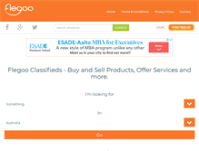 Tablet Screenshot of flegoo.com